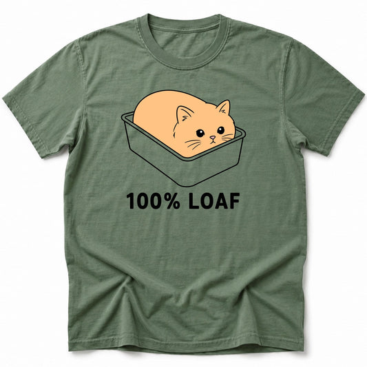 100% Loaf T-Shirt Moss / S 44061504982188881294 T-Shirt