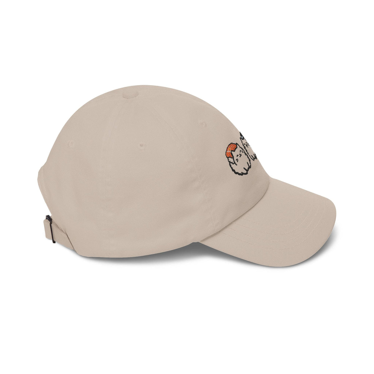 Seaweed Chokku Embroidered Classic Cap — Stone & Blue