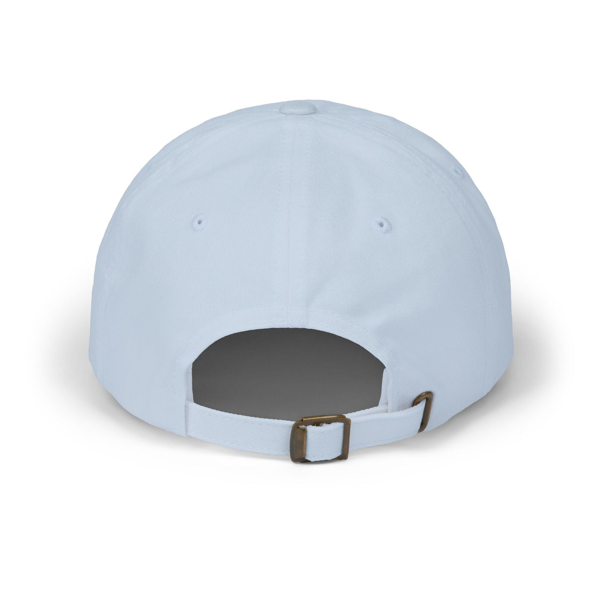 M.E.O.W. Embroidered Classic Cap — Stone & Blue