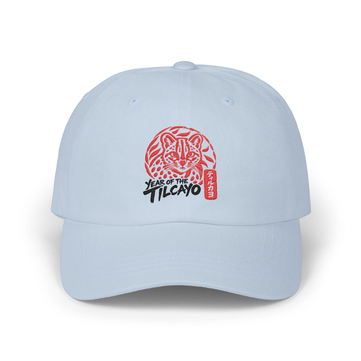 Year of the Tilcayo Embroidered Classic Cap — Stone & Blue
