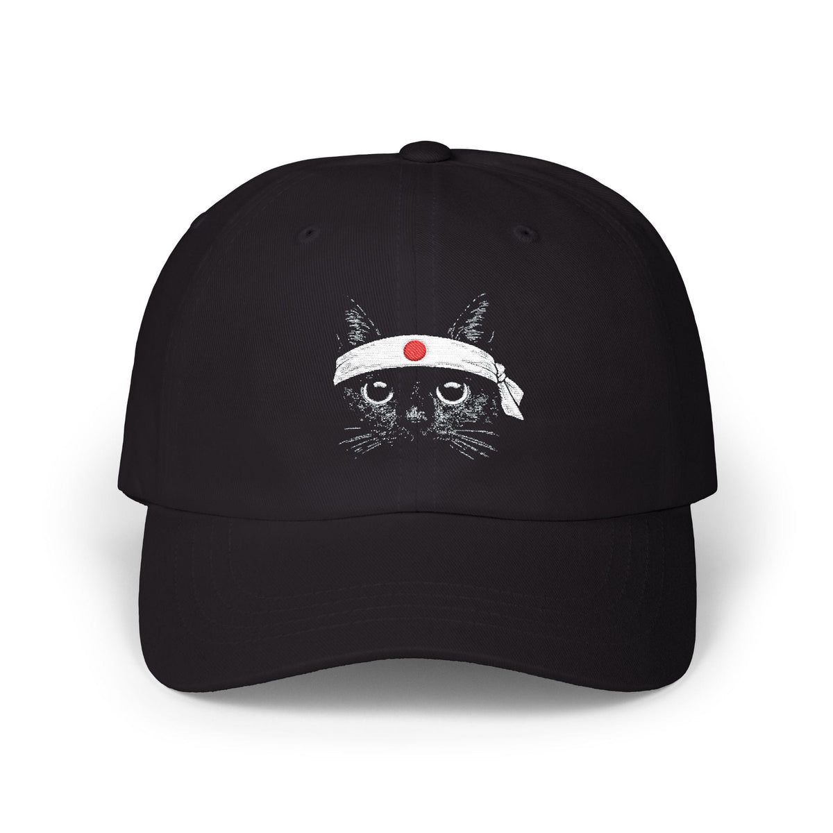Hachimaki Void Mood Embroidered Classic Cap — Black