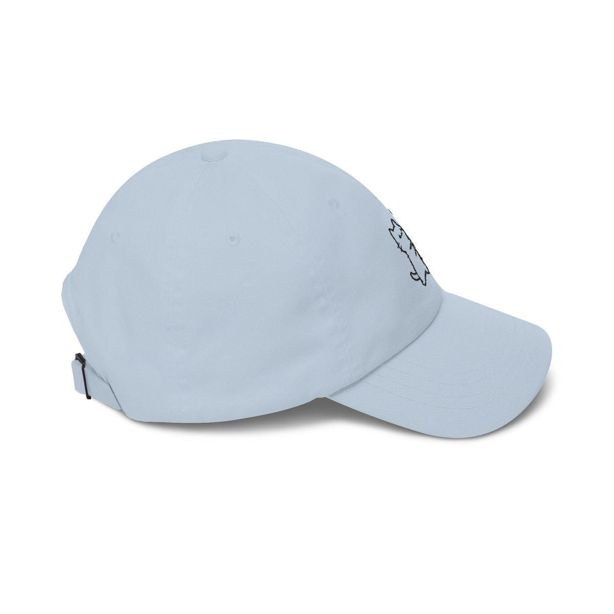 Pankekki Embroidered Classic Cap — Stone & Blue