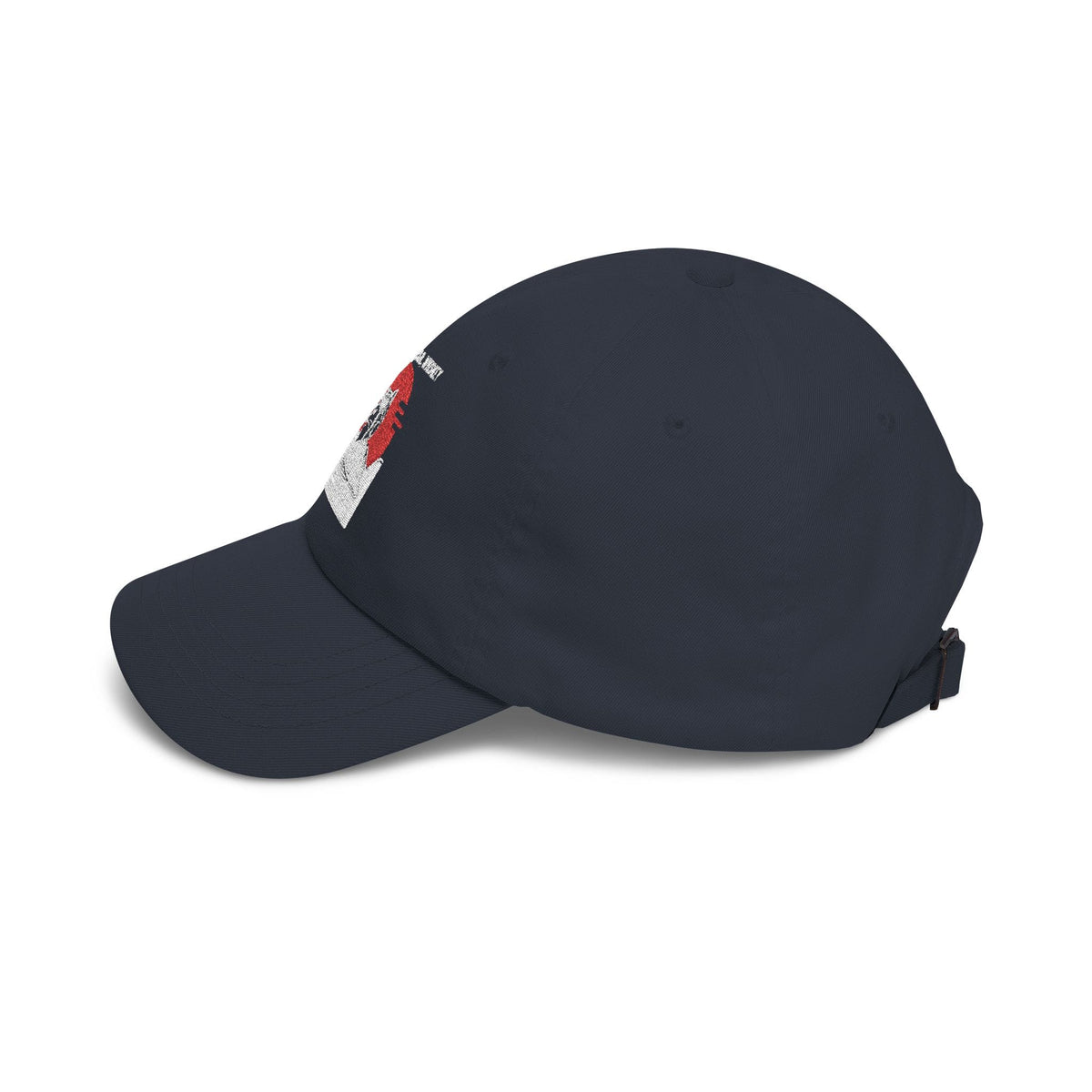 M.E.O.W. Embroidered Classic Cap — Black & Navy