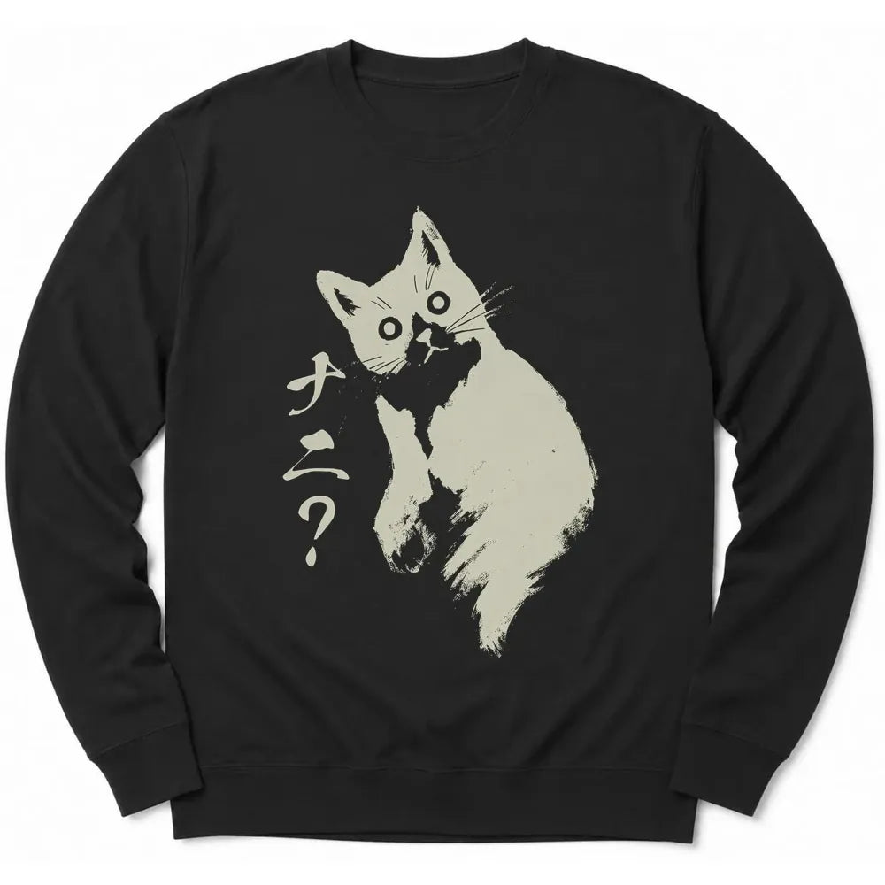 Curious Tilt Sweatshirt Black / S 78552261884332831909 Sweatshirt