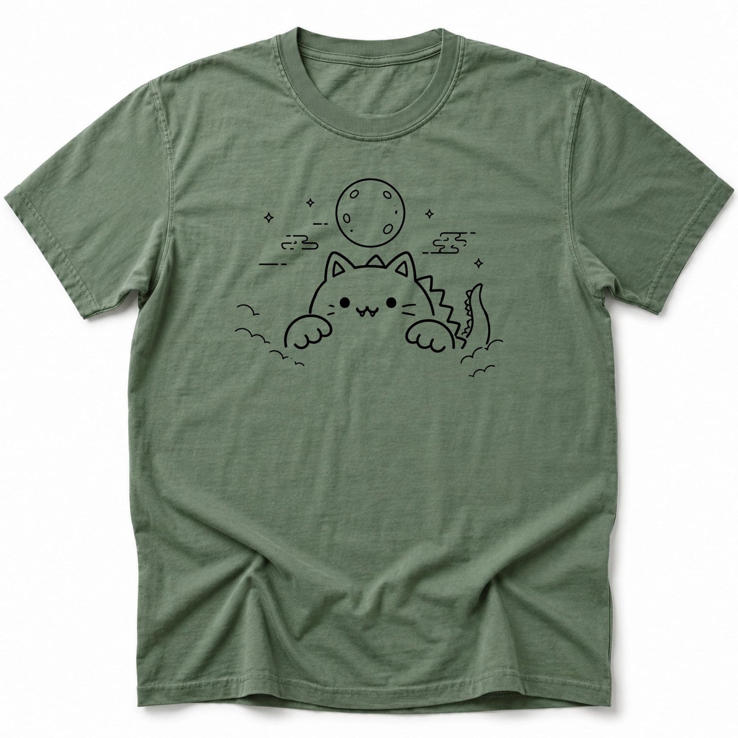 Above Clouds T-Shirt Moss / S 31184413946210316013 T-Shirt
