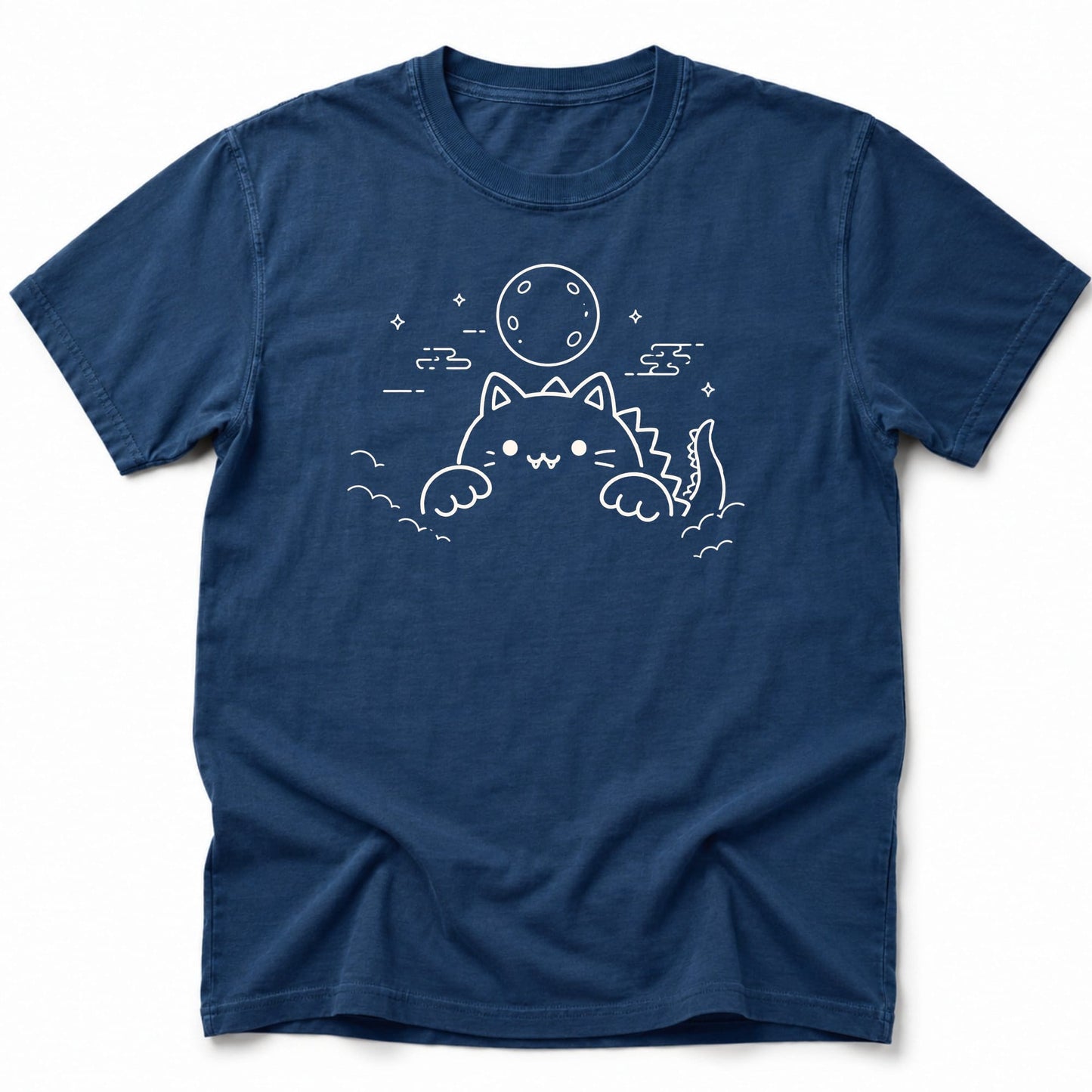 Above Clouds T-Shirt Navy / S 18309540805273182293 T-Shirt