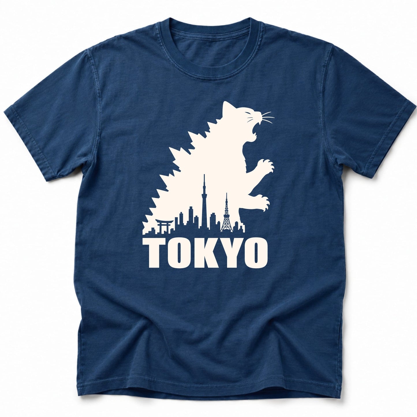 Above the City T-Shirt Navy / S 32453153547253394610 T-Shirt