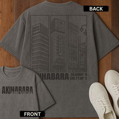 Akihabara Coords T-Shirt Grey / S 28707184189454578649 T-Shirt