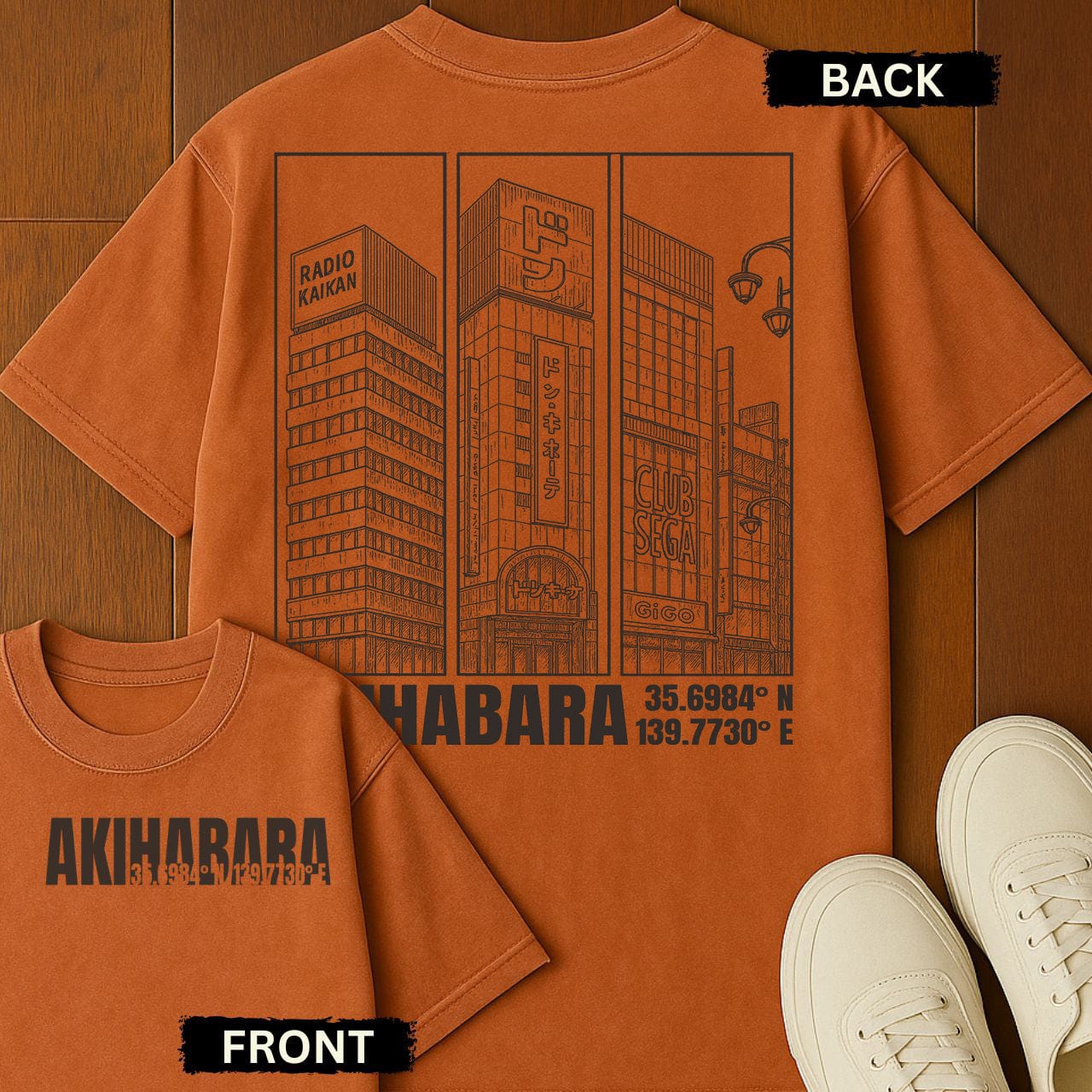 Akihabara Coords T-Shirt Yam / S 20659346500441236665 T-Shirt