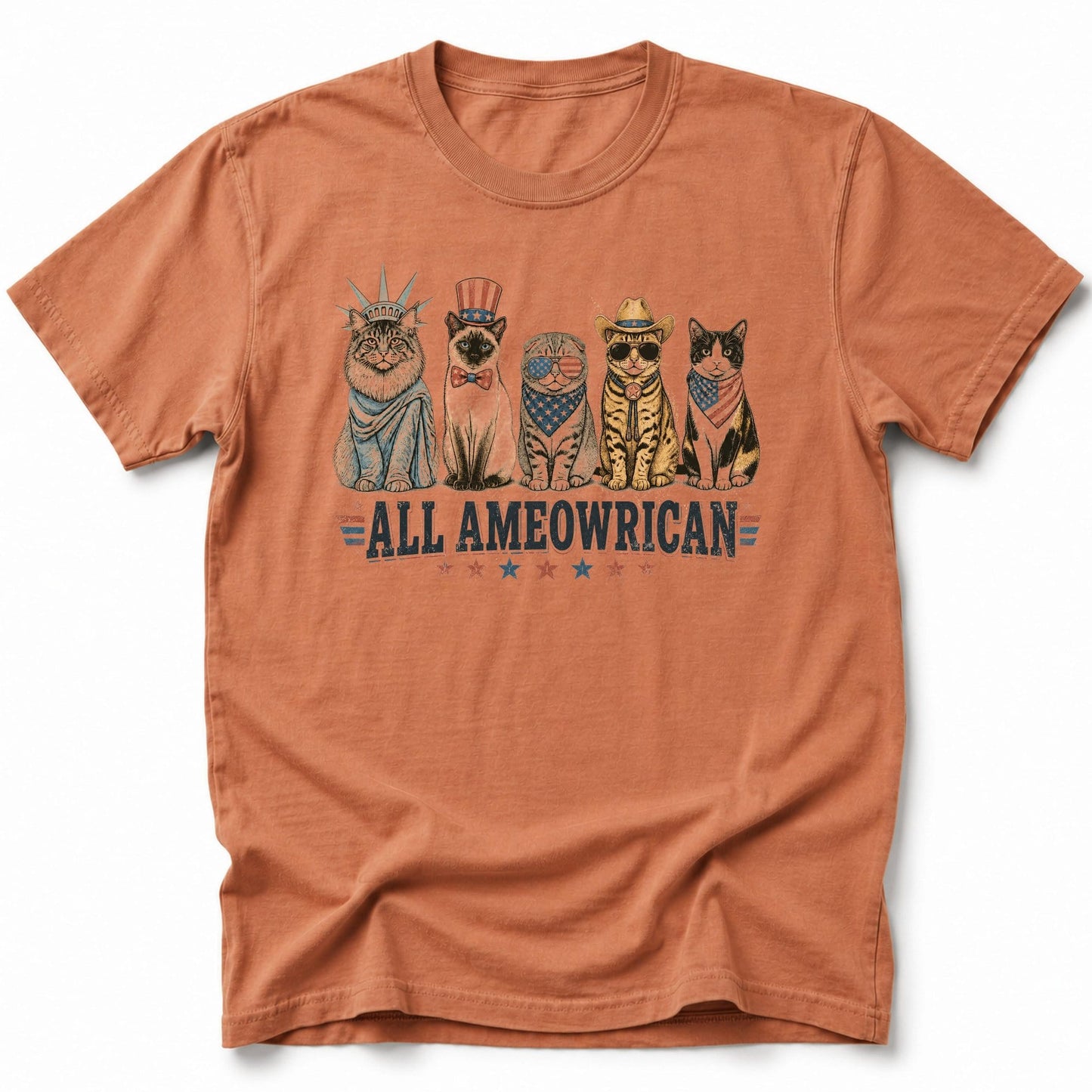 All Ameowrican T-Shirt Yam / S 19352089446191006890 T-Shirt