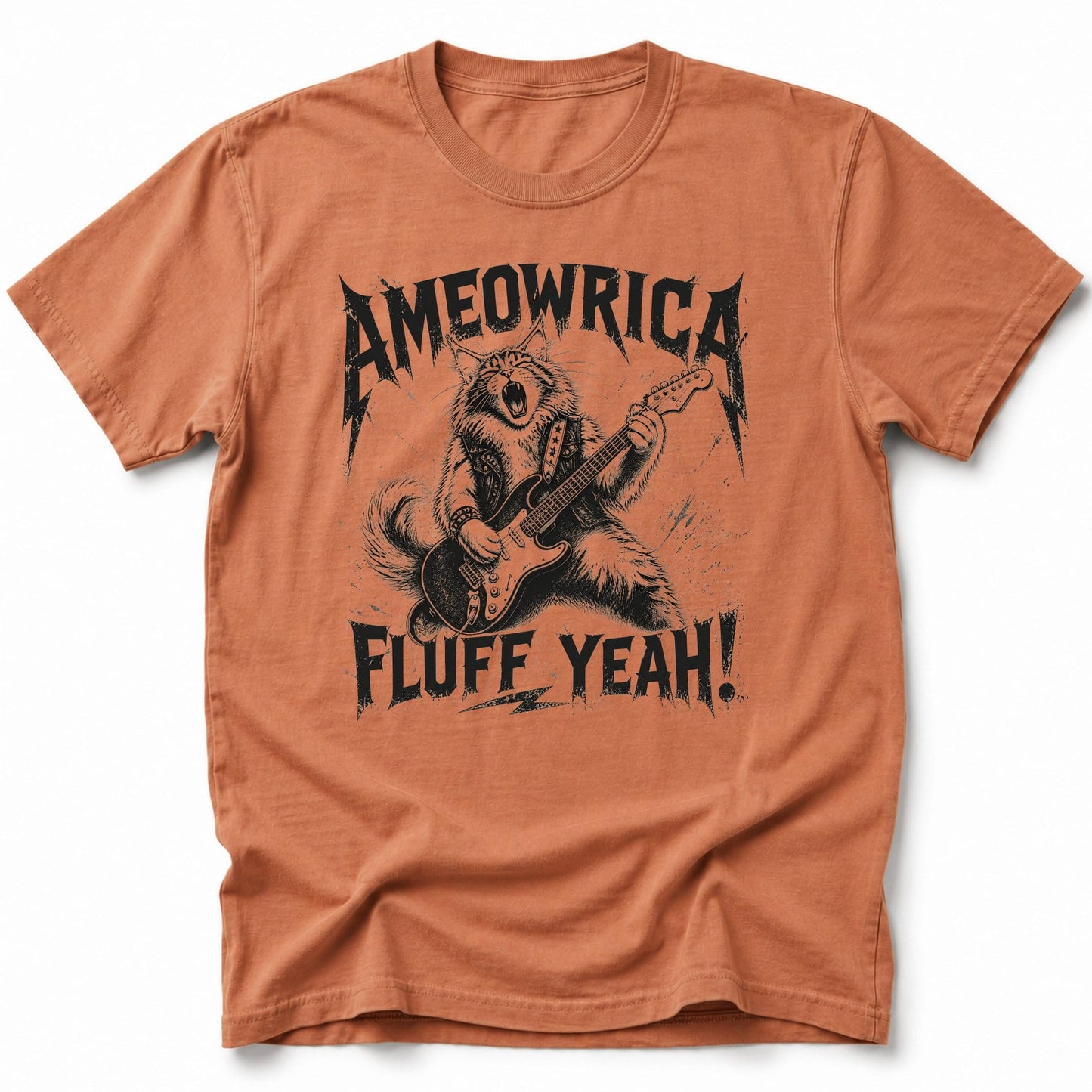 Ameowrica Rocks T-Shirt Yam / S 19673575629835053134 T-Shirt