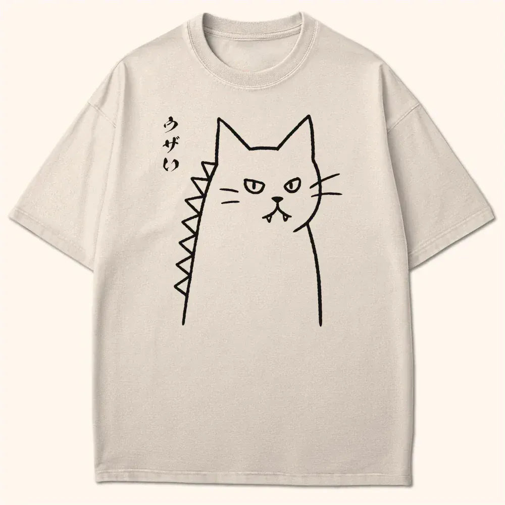 Annoyed Kyattojira T-Shirt Ivory / S 26991354077168897329 T-Shirt