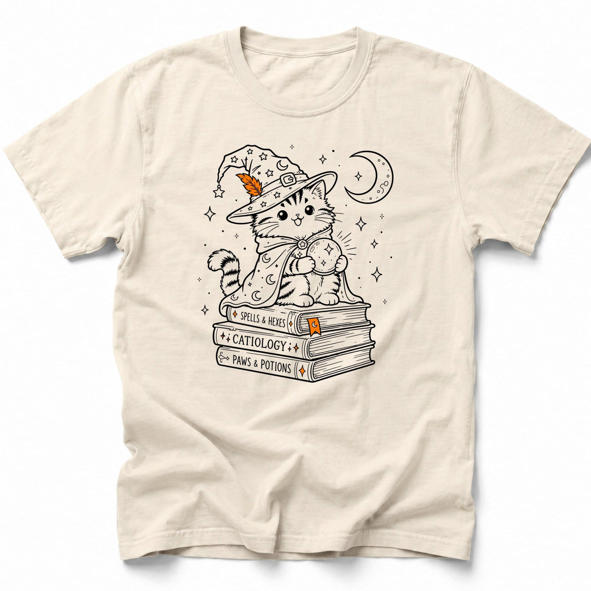 Arcane Paws T-Shirt Ivory / S 13225629131408594602 T-Shirt