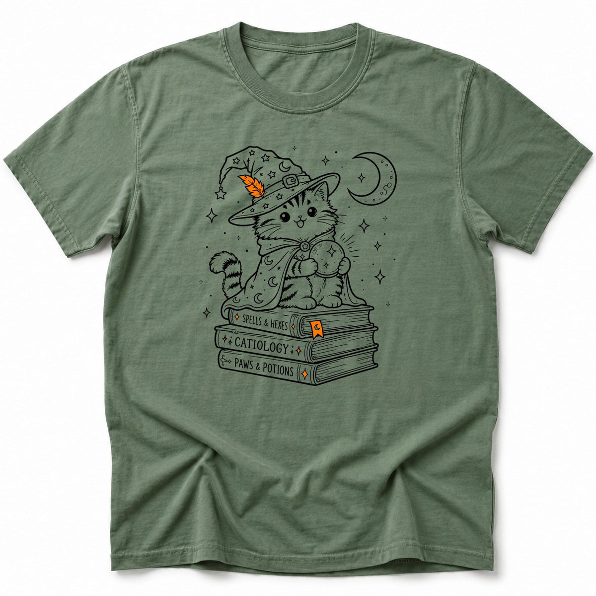 Arcane Paws T-Shirt Moss / S 14244901785884101958 T-Shirt
