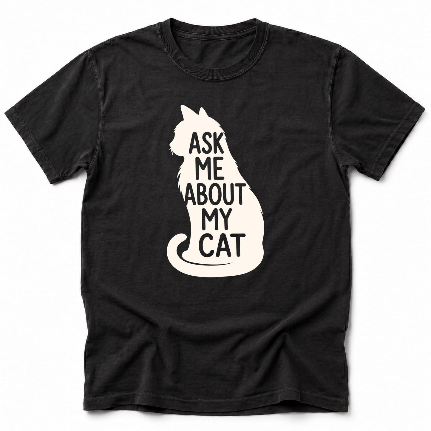 Ask me T-Shirt Black / S 32839484672011612439 T-Shirt