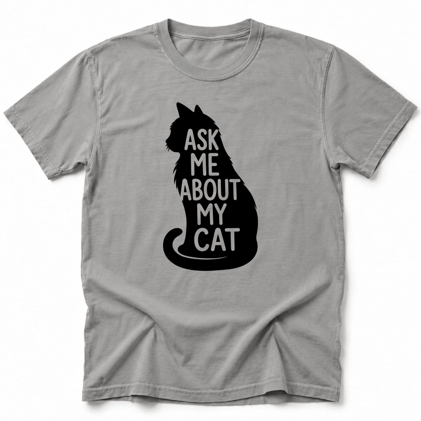 Ask me T-Shirt Grey / S 16387188458079288086 T-Shirt