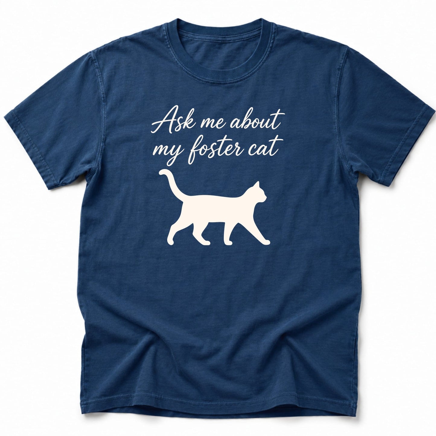 Ask Me T-Shirt Navy / S 22276382600754273614 T-Shirt