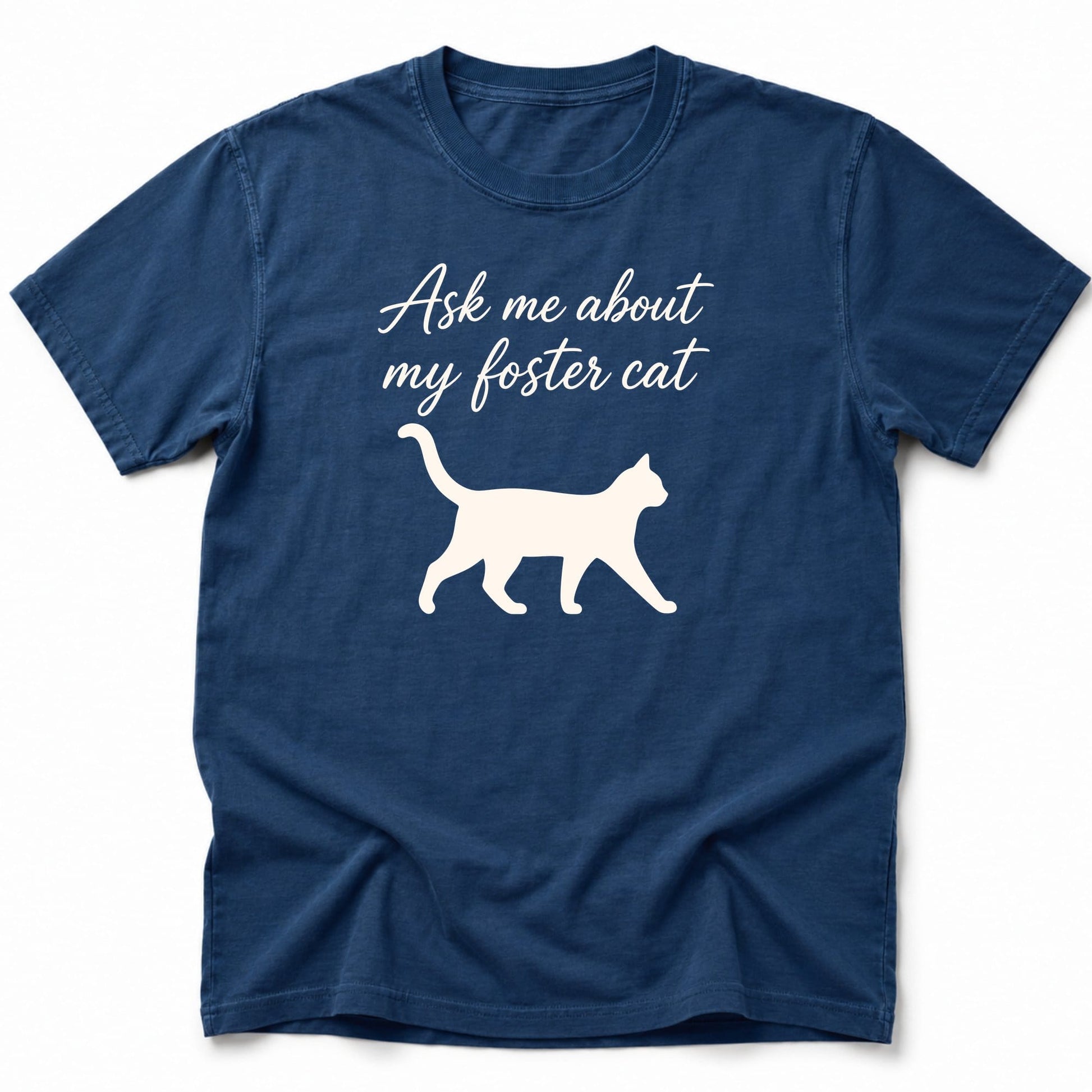 Ask Me T-Shirt Navy / S 22276382600754273614 T-Shirt