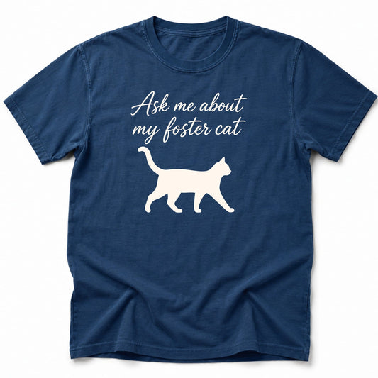 Ask Me T-Shirt Navy / S 22276382600754273614 T-Shirt