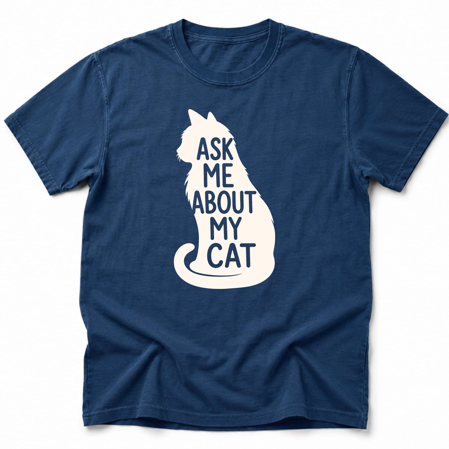Ask me T-Shirt Navy / S 24667810038658576446 T-Shirt