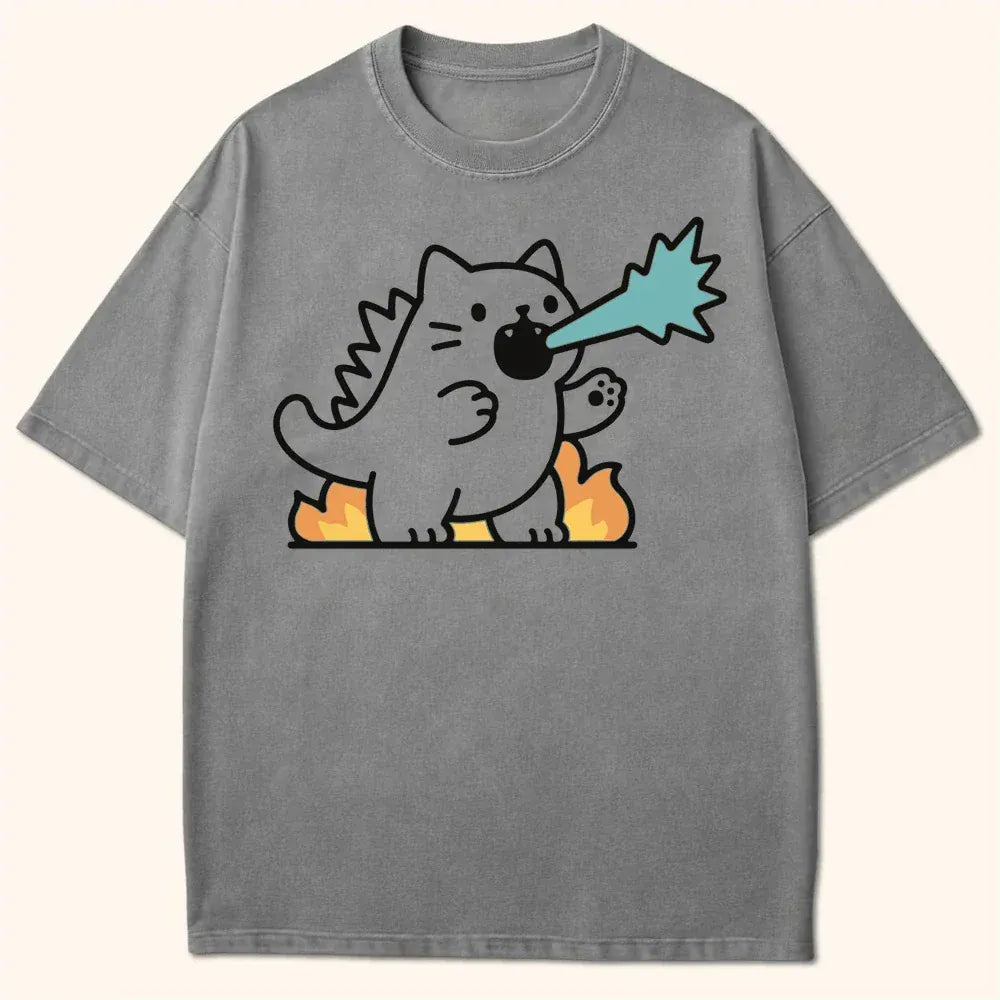 Atomic Kyattojira T-Shirt Grey / S 13853805637801130086 T-Shirt