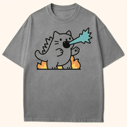 Atomic Kyattojira T-Shirt Grey / S 13853805637801130086 T-Shirt