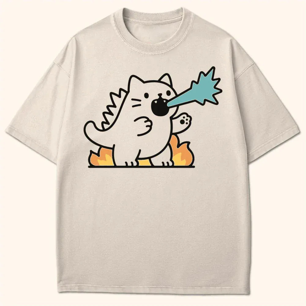 Atomic Kyattojira T-Shirt Ivory / S 19010457842808961072 T-Shirt