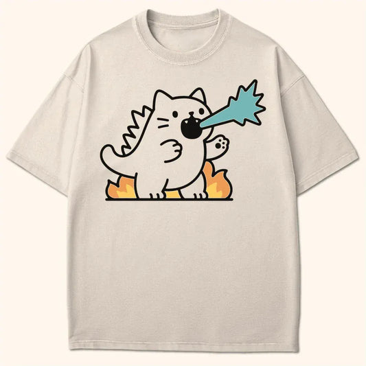 Atomic Kyattojira T-Shirt Ivory / S 19010457842808961072 T-Shirt