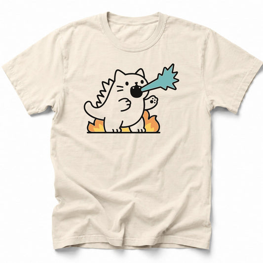 Atomic Kyattojira T-Shirt Ivory / S 19010457842808961072 T-Shirt