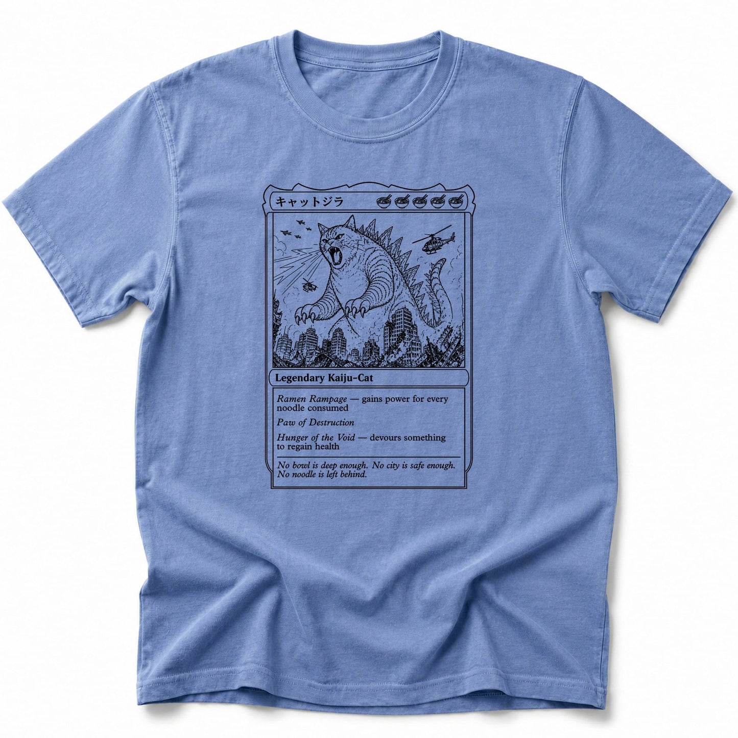 Attack of the Kyattojira T-Shirt Blue Jean / S 26004721707520019191 T-Shirt