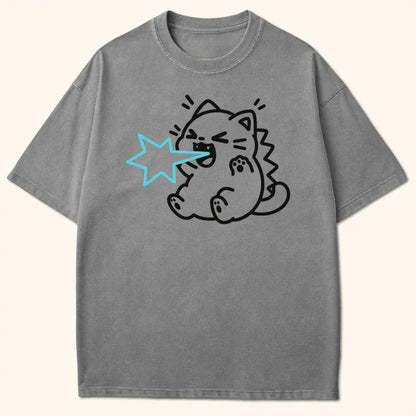 Baby Kyattojira T-Shirt Grey / S 17124587832747535687 T-Shirt