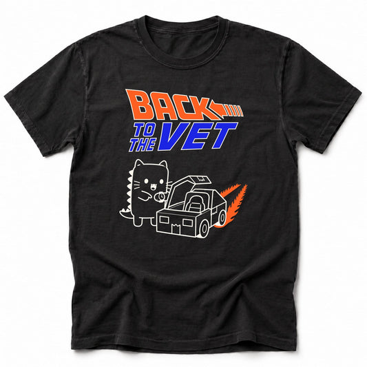 Back To The Vet T-Shirt Black / S 28417922358072667562 T-Shirt