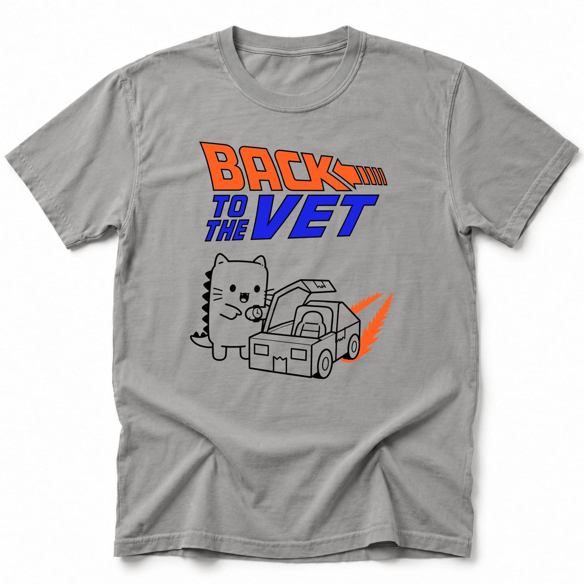 Back To The Vet T-Shirt Grey / S 12927667825927075329 T-Shirt