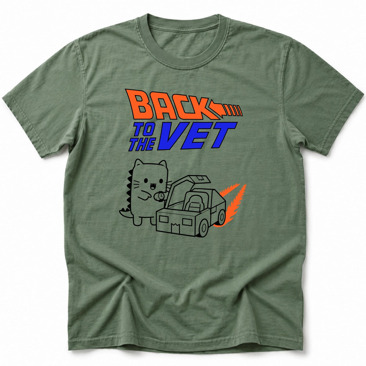 Back To The Vet T-Shirt Moss / S 28653076526761345843 T-Shirt