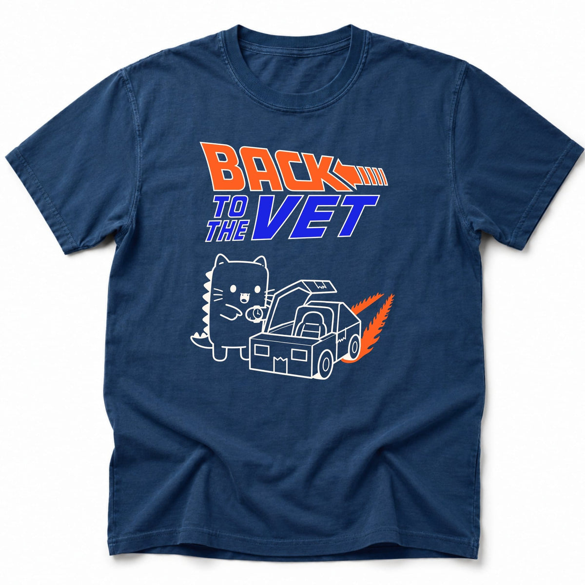 Back To The Vet T-Shirt Navy / S 21173155274639570452 T-Shirt