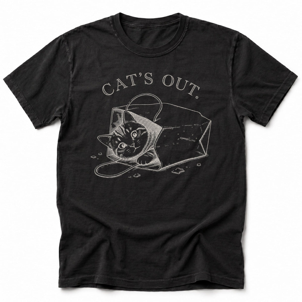 Bagged T-Shirt Black / S 30384829866569669388 T-Shirt