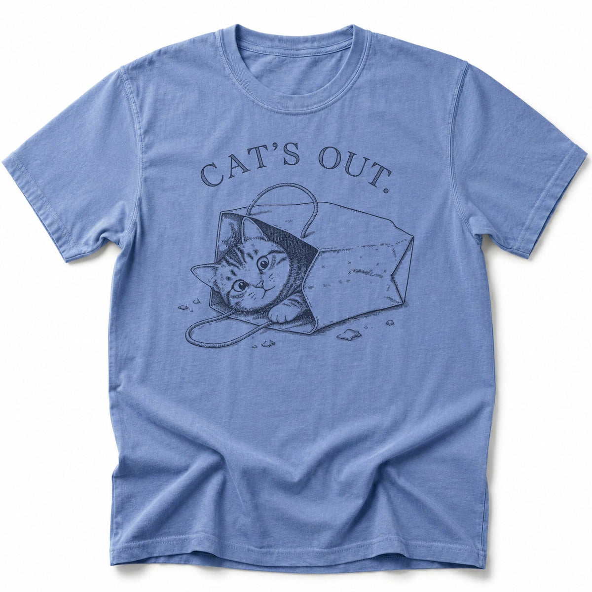 Bagged T-Shirt Blue Jean / S 13077260736704427656 T-Shirt