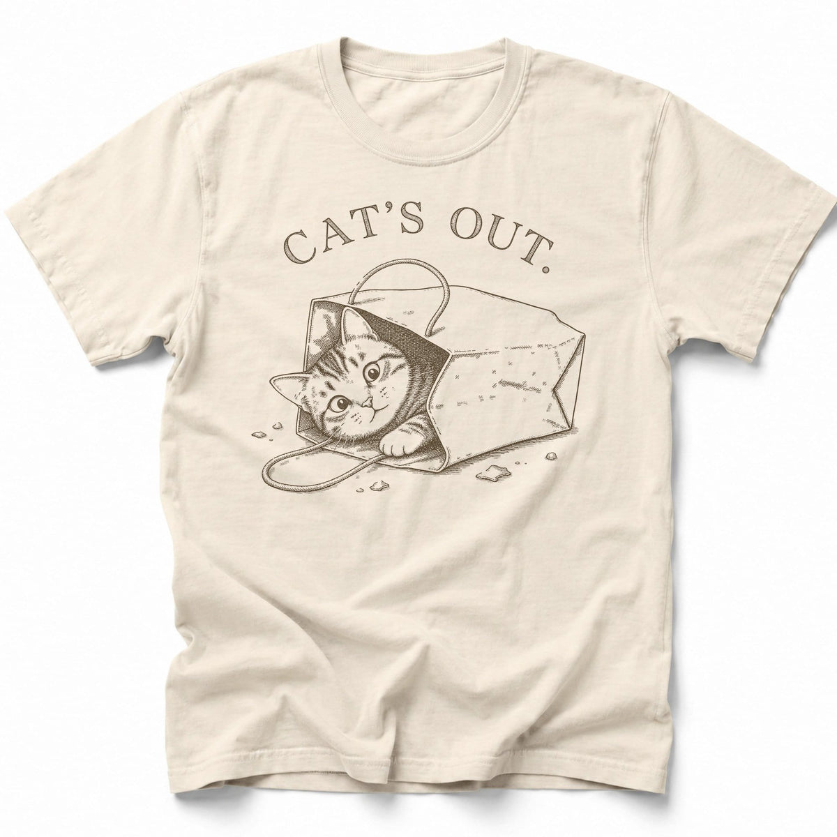 Bagged T-Shirt Ivory / S 84542247587852183298 T-Shirt
