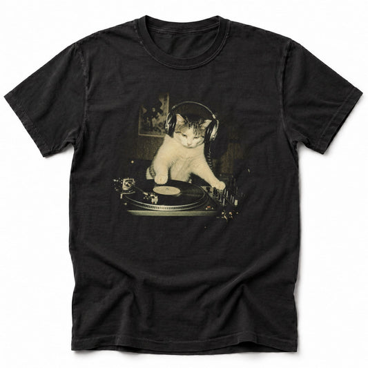 Beatmeowster Photo T-Shirt Black / S 62812347272679239531 T-Shirt