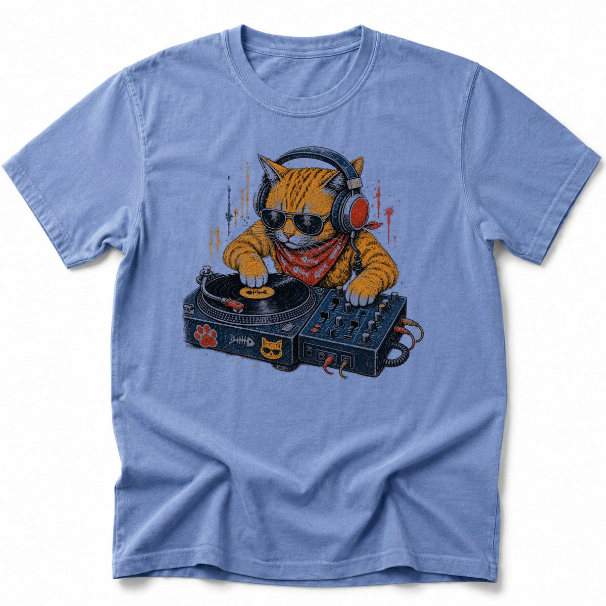 Beatmeowster T-Shirt Blue Jean / S 19999724038033702077 T-Shirt