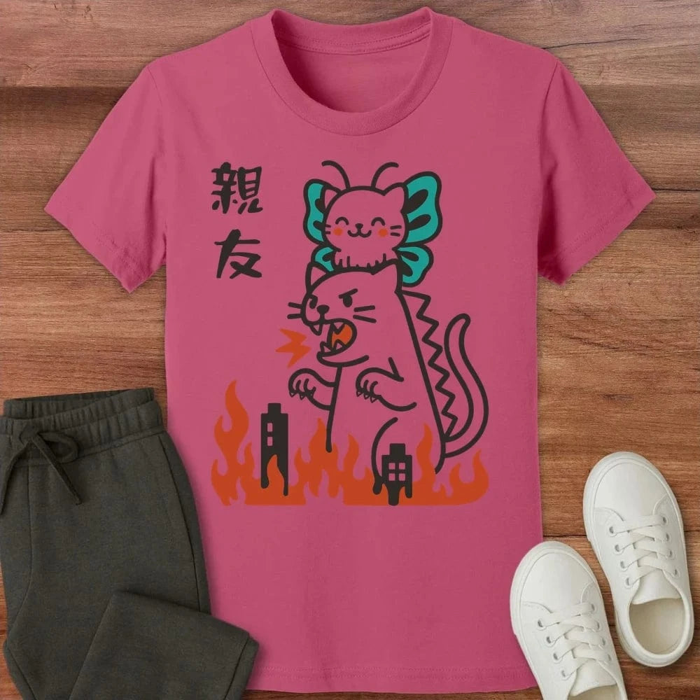 Besties Kids T-Shirt Berry / S 18491342476883153620 Kids clothes