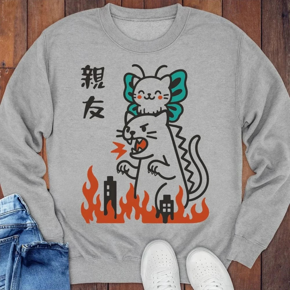 Besties Sweatshirt S / Sport Grey 84748750585428238605 Sweatshirt