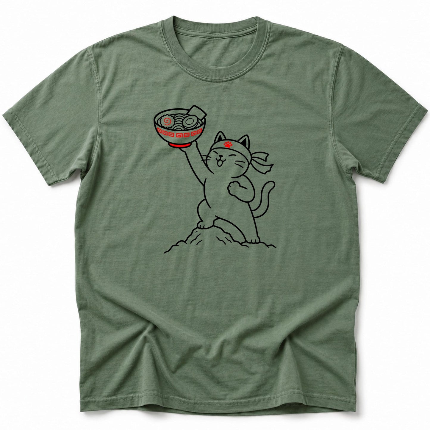 Besto Ramen T-Shirt Moss / S 62313394972830016426 T-Shirt