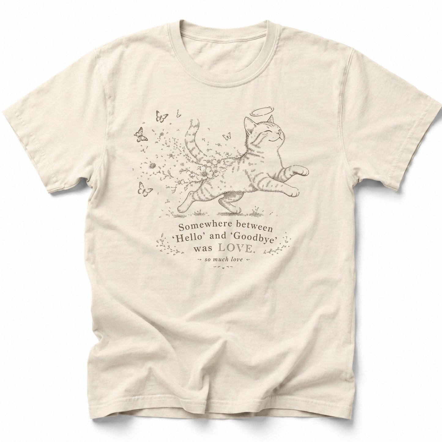 Between Love T-Shirt Ivory / S 16829947338260178283 T-Shirt
