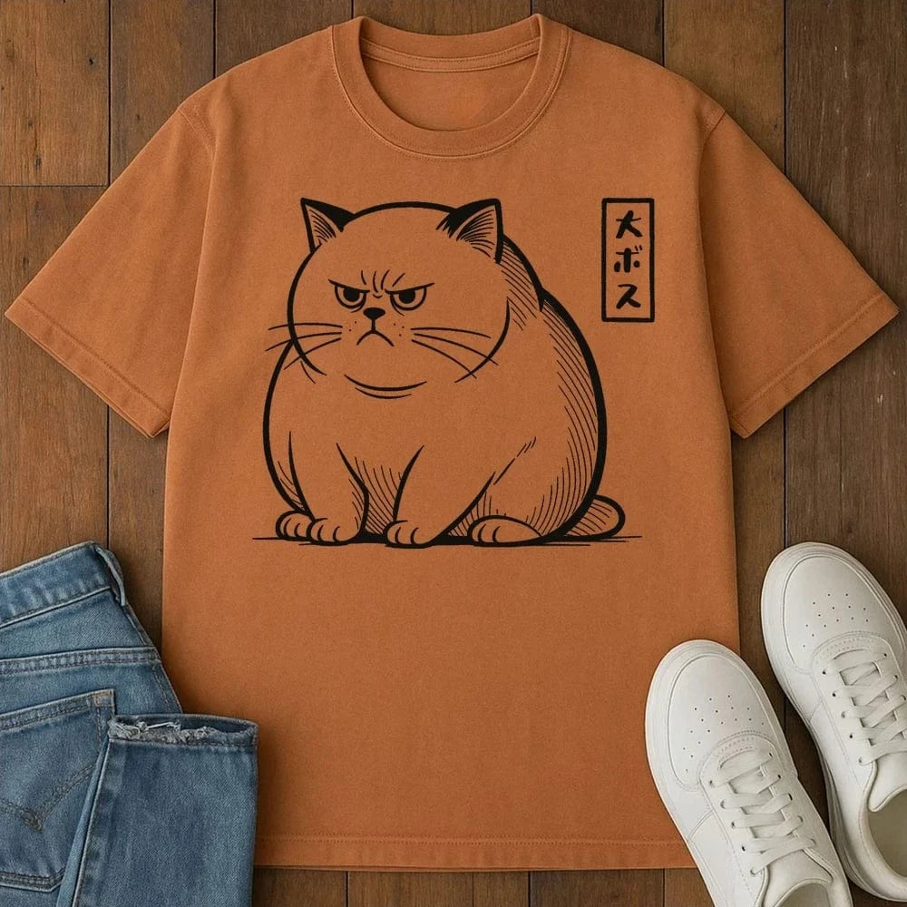Big Bossu Neko T-Shirt Yam / S 24800319104439990292 T-Shirt