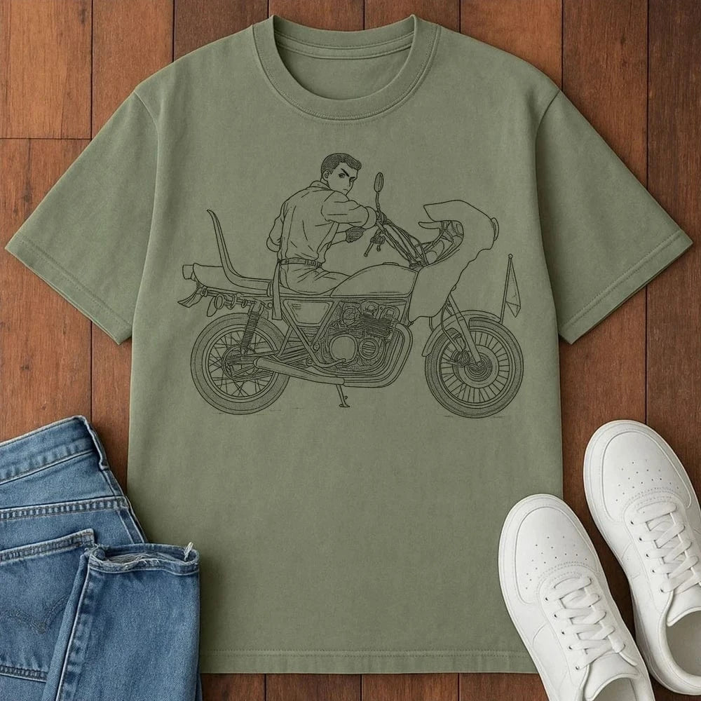 Biker T-Shirt Moss / S 25864338276573793039 T-Shirt