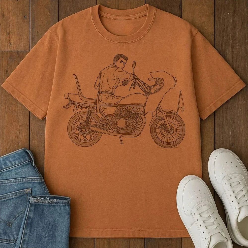 Biker T-Shirt Yam / S 11545009409089512593 T-Shirt