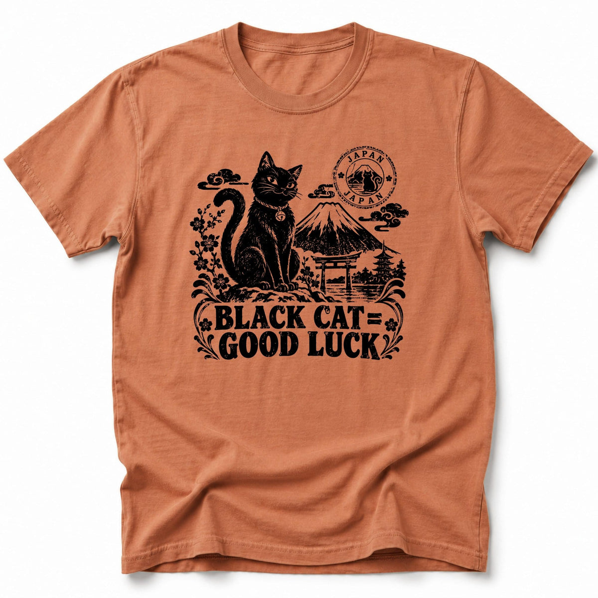 Black Cat Japan T-Shirt Yam / S 26881471887260856879 T-Shirt