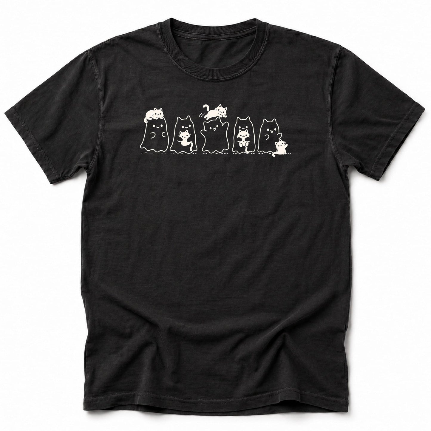Black Cat Shadows T-Shirt Black / S 21921578467144478459 T-Shirt