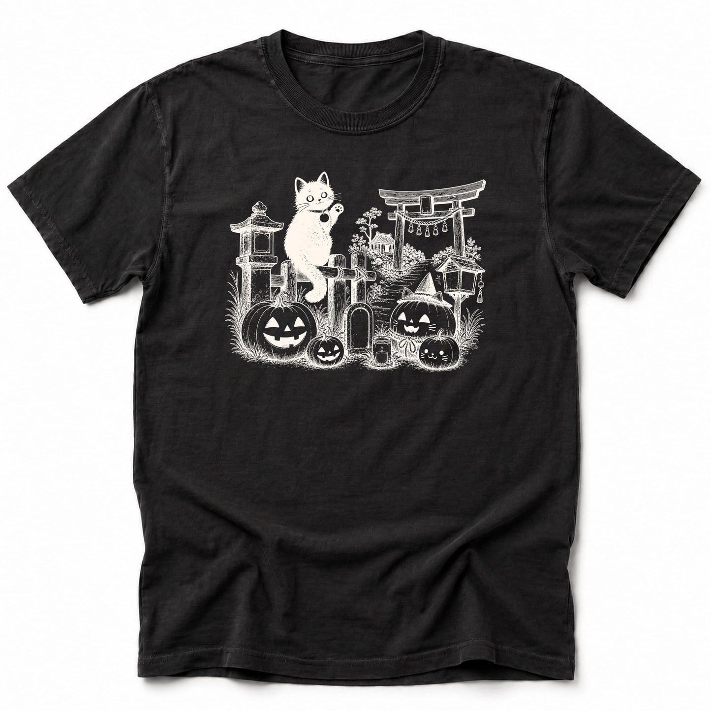 Black Cat Site T-Shirt Black / S 26813862171910550839 T-Shirt